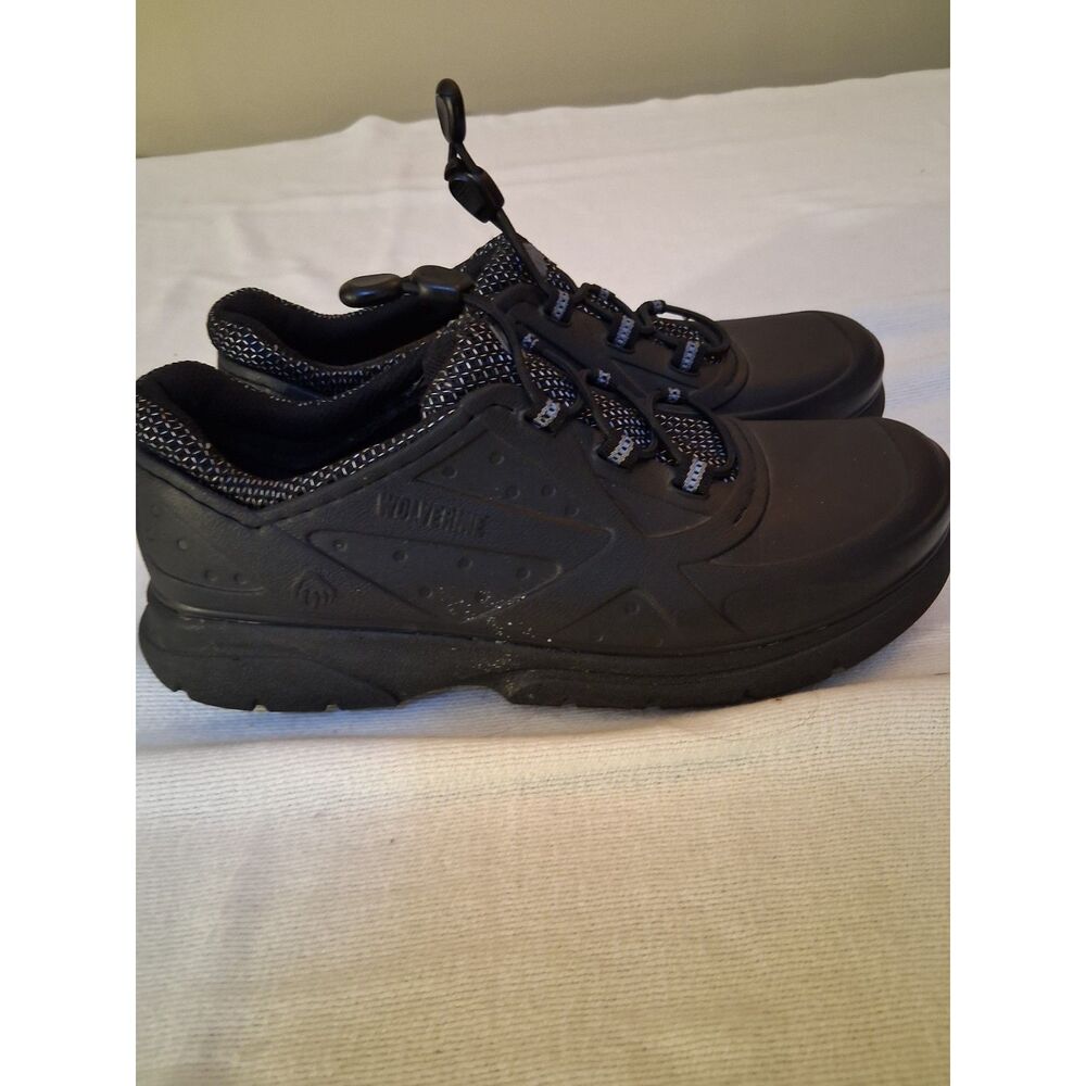 Wolverine Serve SR Black Slip Resistant Work Shoes Women's 6M W20533 Excellent - Picture 2 of 13